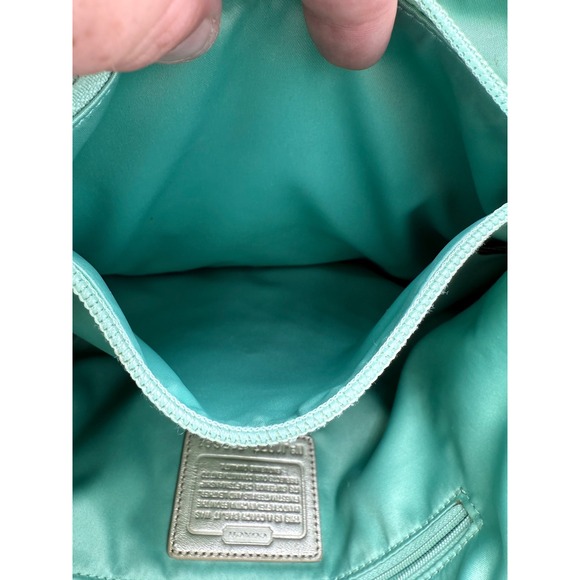 Coach Hampton Signature‎ C Logo Tote + Matching Wallet - Picture 7 of 16